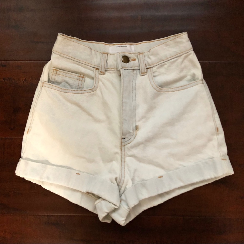American Apparel High Waisted Shorts